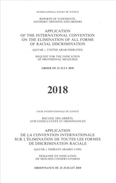 Reports of Judgments, Advisory Opinions and Orders