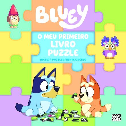 Bluey: O Meu Primeiro Livro Puzzle
