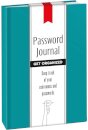 Password Journal: Caribbean Blue