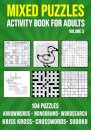 Mixed Puzzle Activity Book for Adults Volume 3