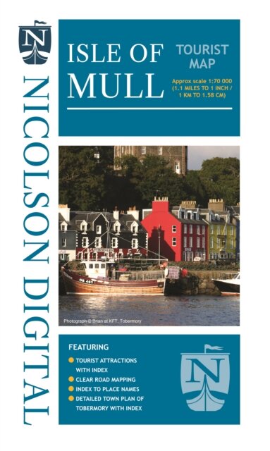 Nicolson Isle of Mull Tourist Map