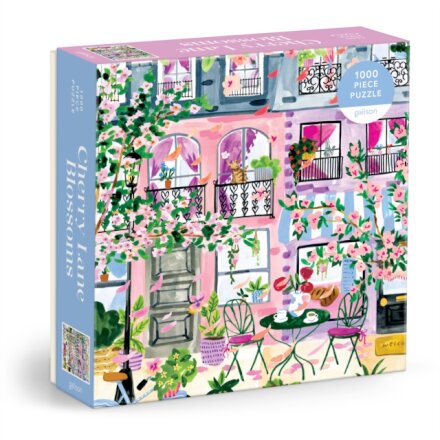Cherry Lane Blossoms 1000 Piece Puzzle