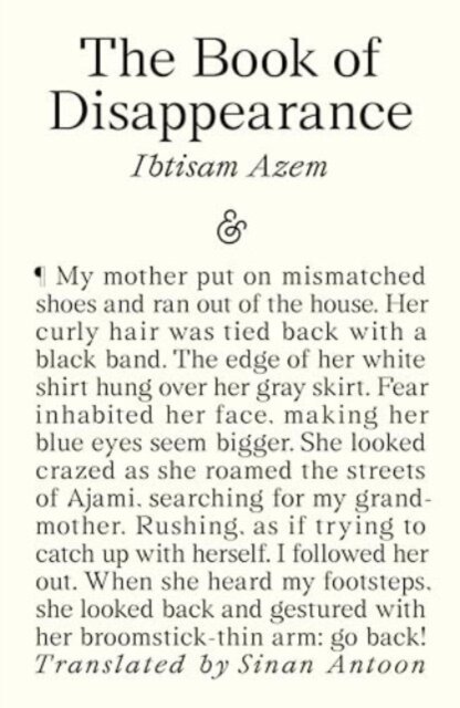 The Book Of Disappearance