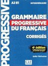 Grammaire progressive du francais - Niveau intermediaire (A2/B1) - Corriges