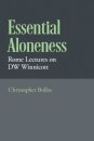 Essential Aloneness