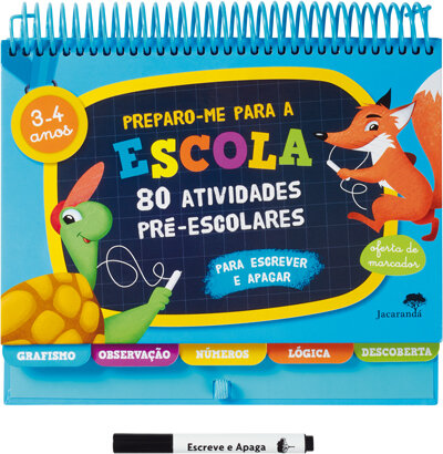 Preparo-Me Para A Escola - 80 Atividades Pré- Escolares - 3-4 Anos