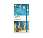Vincent van Gogh: Starry Night over the Rhone Flame Tree Sticky Notes Folder