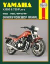 Yamaha XJ650 & 750 Fours (80 - 84) Haynes Repair Manual