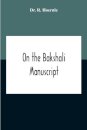 On The Bakshali Manuscript
