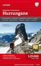 Jotunheimen: Hurrungane - Hoyfjellskart
