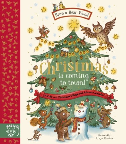 Brown Bear Wood Christmas Is Coming To Town