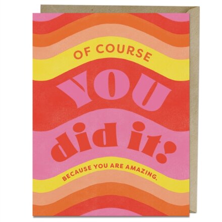 6-Pack Em & Friends Because You Are Amazing Greeting Cards