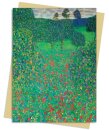Gustav Klimt: Poppy Field Greeting Card Pack
