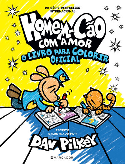 Homem-Cão Com Amor: O Livro Para Colorir Oficial
