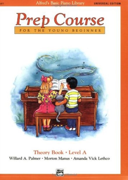 Alfred's Basic Piano Library Prep Course Theory A