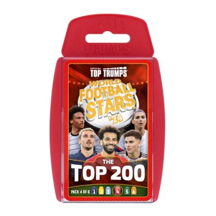 Top Trumps World Football Stars Top 200 Cards - Pack 4