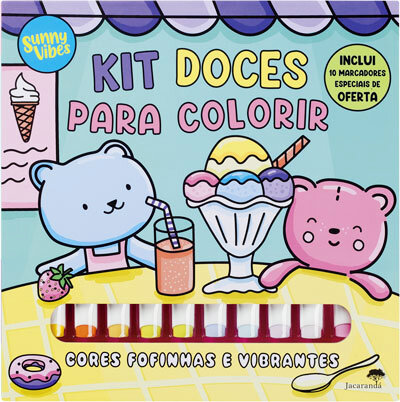 Kit Doces Para Colorir - Sunny Vibes