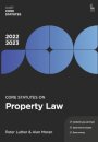 Core Statutes on Property Law 2022-23