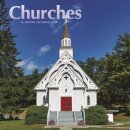 Churches Square Wall Sunday Start Calend