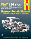Fiat 124 Sport Coupe & Spider (1968-1978) Haynes Repair Manual (USA)