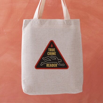 True Crime Reader Tote Bag