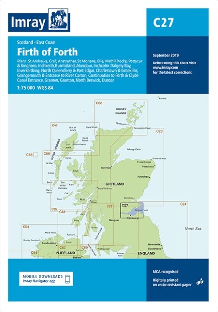 Imray Chart C27 : Firth of Forth : 27