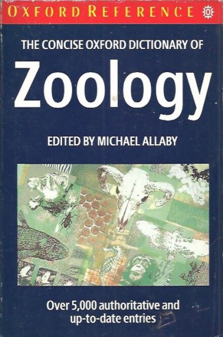 The Concise Oxford Dictionary of Zoology