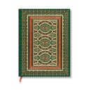 Daphnis (Daphnis & Chloe) Mini Lined Softcover Flexi Journal (Elastic Band Closure)