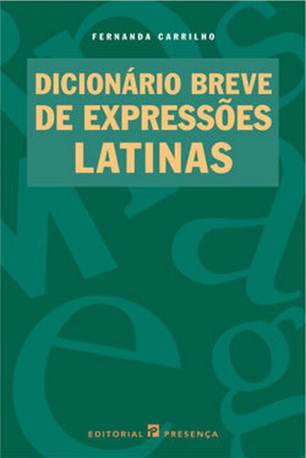 Dicionário Breve De Expressões Latinas