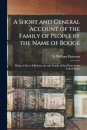 A Short and General Account of the Family of People by the Name of Booge