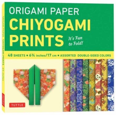 Origami Paper 48 Sheet Chiyogami Prints 6 3/4" (17 cm)