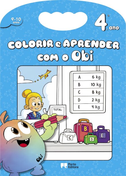 Colorir e aprender com o Obi - 4.º ano - 9-10 anos