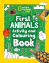 First Animals Activity and Colouring Book