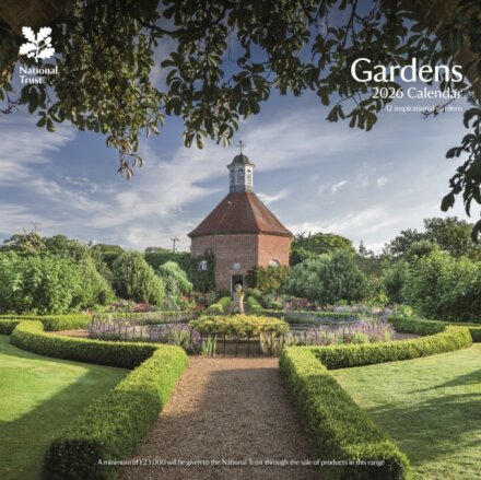 National Trust Gardens Square Wall Calen