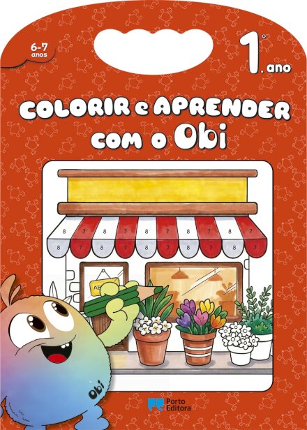 Colorir e aprender com o Obi - 1.º ano - 6-7 anos