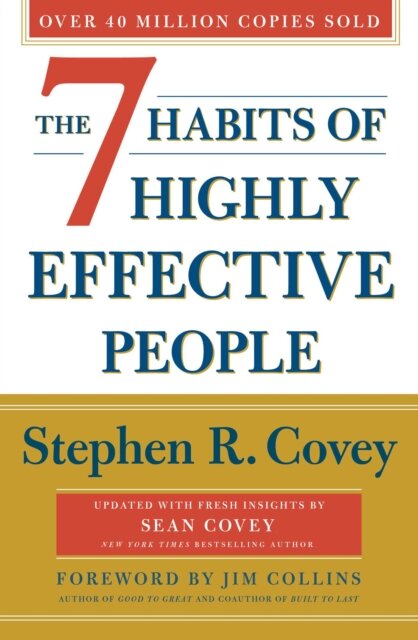 The 7 Habits Of Highly Effective People: 30th Anniversary Edition