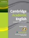 Cambridge Academic English B1+ Intermediate Teacher's Book