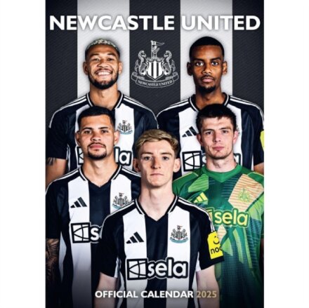 Official Newcastle United FC A3 Calendar 2025
