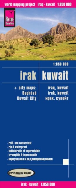 Iraq, Kuwait (1:850.000)