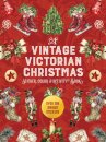 A Vintage Victorian Christmas Sticker, Color & Activity Book