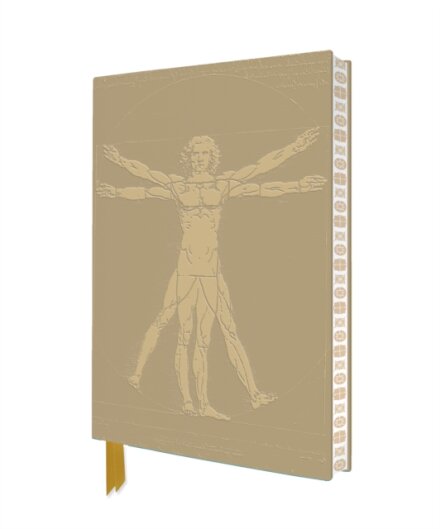 Da Vinci: Vitruvian Man Artisan Art Notebook (Flame Tree Journals)