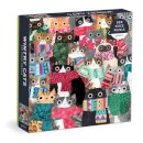 Wintry Cats 500 Piece Puzzle