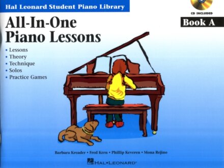 All-In-One Piano Lessons : Book A (Book/Online Audio)