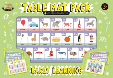 Table Mat Pack: Early Learning
