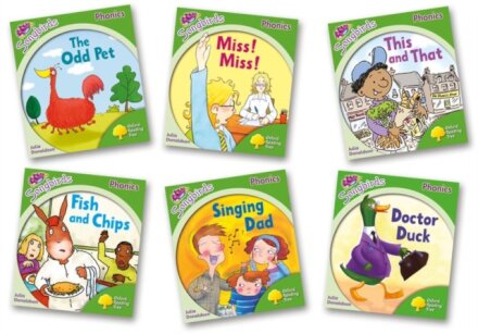 Oxford Reading Tree - Songbirds Phonics Level 2 Books Mixed Pack of 6