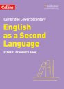 Lower Secondary English as a Second Language Student's Book: Stage 7