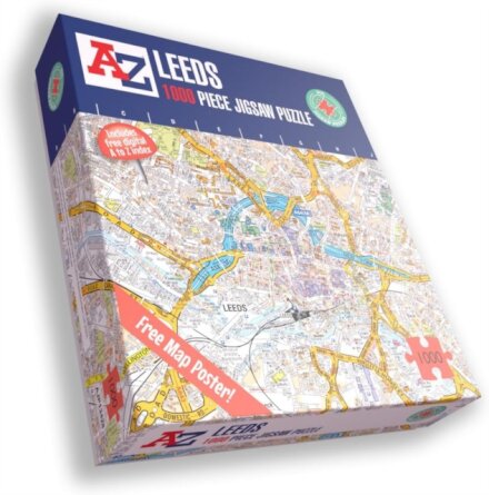 A-Z Map of Leeds