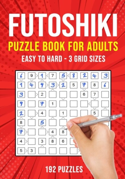 Futoshiki Puzzle Book for Adults