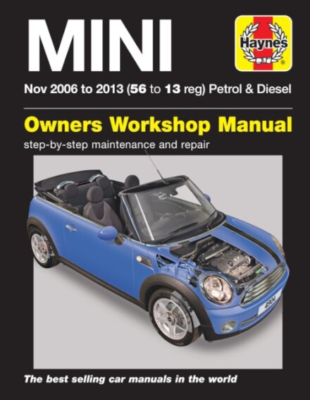 MINI Petrol & Diesel (Nov 06 - 13) Haynes Repair Manual