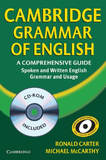 Cambridge Grammar of English Hardback with CD-ROM
